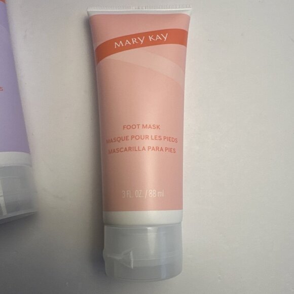 NIB Mary Kay Pedicure Set Foot Scrub Pumice Stone Mask Softener Kit Summer Care - Picture 6 of 6